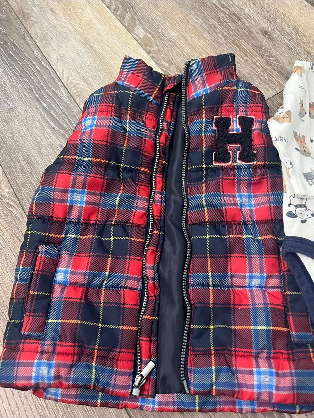 Bundle baby boy vest & long sleeve tee